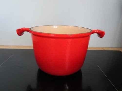 Fonduepfanne aus emailliertem