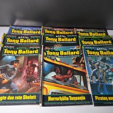 Bastei Tony Ballard Roman 9 x Hefte inklusive Sammelband Horror Gruselroman