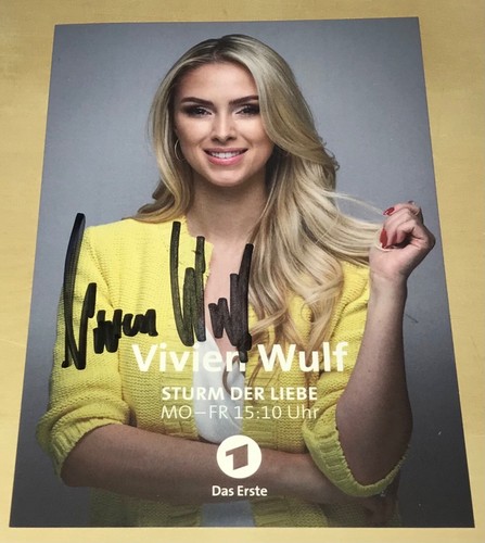 Vivien wulf original signierte - vivien,