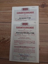 Ddr rft garantieurkurkunde - rft,