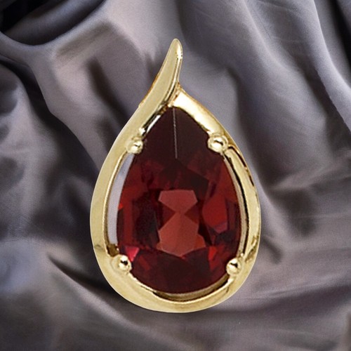 Anhänger tropfen 585 - 585, gold