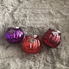 Partylite Zauberkürbisse, 3teilig, verschiedene Farben 