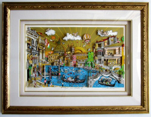 Charles fazzino 3d angels - 3d,