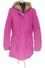 IQ+ Berlin Damen Anorak Jacke 36 lila magenta uni gefüttert Kapuze