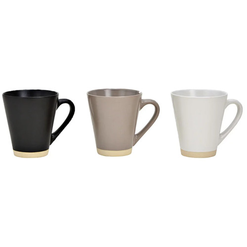 Steingut kaffeebecher set - steingut,