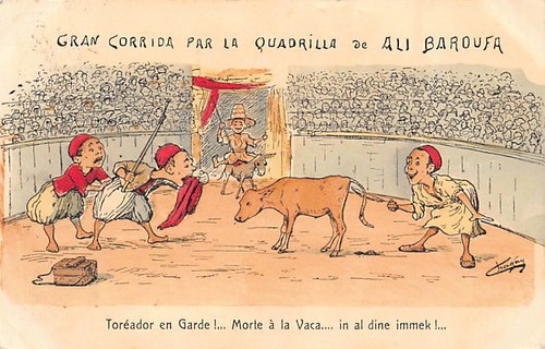 Algerien karikatur von - -,