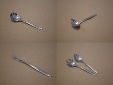 WMF Lüneburg Besteck Kaffeelöffel Menümesser Menülöffel Menügabel - Cromargan