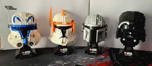 Lego star wars helm kollektion - lego,
