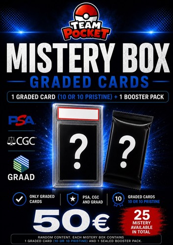 Pokemon mystery box graded - box,