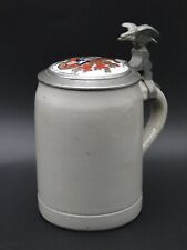 Krug Studentika Keramik Porzellan "Borussia sei´s Panier" Adler Berlin um 1914