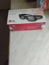 Zweimal LG 3D Brille Mit Akku Für Fernseher Und Projektor Typ Ag-s250