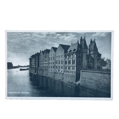Postkarte bremen weserburg - ak,