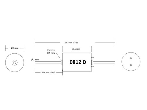 Micromotoreu 0812d - 0812d,