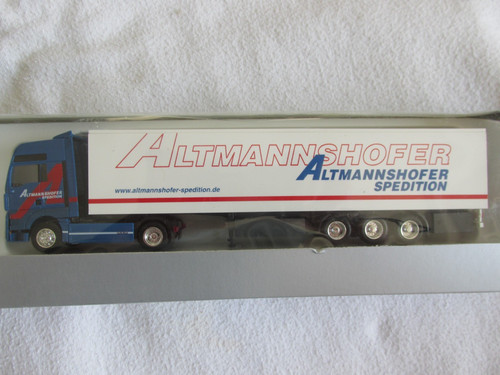 Awm werbemodell man sattelzug - man,