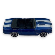 Matchbox Chevrolet Camaro SS 396 Cabrio 1996 Blau Modellauto Diecast Sammlerstüc