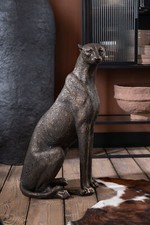 Edel Leopard Figur Skulptur