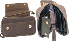 Pfeifentasche Faro Leder braun