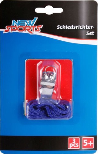 New sports schiedsrichter set - new, schiedsrichter-set
