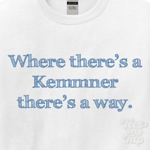 Kemmner there a way - there's,