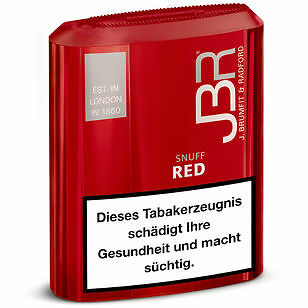 Jbr red snuff schnupftabak - red, 10x