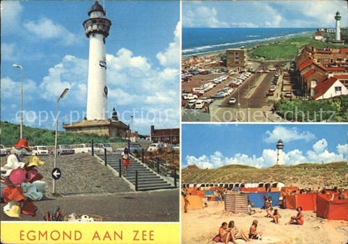 Egmond aan zee leuchtturm - aan,