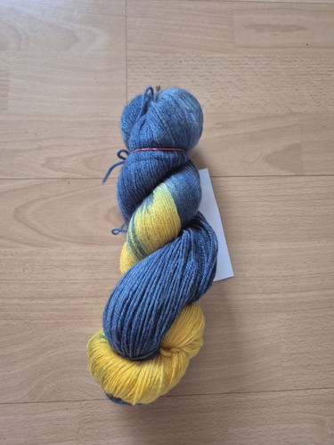 Handgefärbte sockenwolle 100g - handgefärbte,