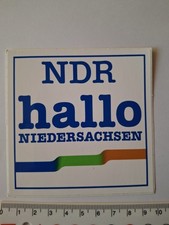 Aufkleber NDR hallo Niedersachsen  Sammlung (43)