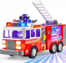 LED Feuerwehrauto Bump-and-Go