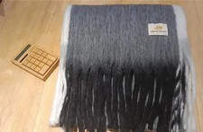 Weicher Angora Schal Frauen Mode Winter warm vielseitig verdickt