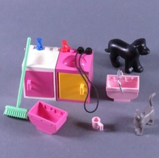 LEGO® Belville Einrichtung Möbel Haus Küche Waschbecken Schrank Besen Tier Katze