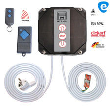 Dickert FUNK Rolltor Steuerung 868 MHz RTS20Q SET Garagen Tor od. Sender Antrieb
