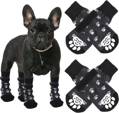 Anti rutsch hundesocken 4 - rutsch,