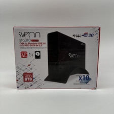 Sveon Stg310 USB 3.0 HDD SATA 3,5“ Externes Festplatten Gehäuse B-Ware