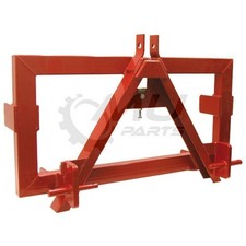 Dreipunktadapter Kat.1+2 u. Schlepperdreieck auf Euroaufnahme, Frontladeradapter