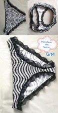 Damen Slip  Panty Neu Microfaser  Spitze  GrM38?