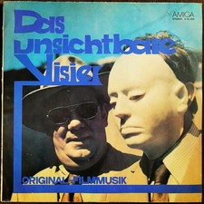 LP 12'' Amiga in Near-Mint, Das Unsichtbare Visier, Original-Filmmusik Kubiczeck