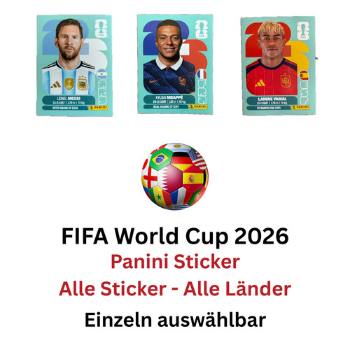 Panini 2026 sticker fifa - panini,
