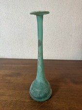 Antike grünliche Glasvase /