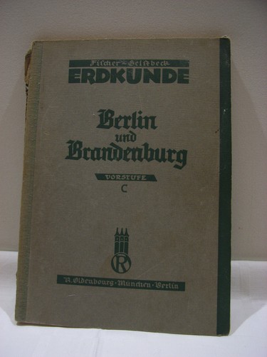 Altes erdkunde buch berlin - buch, und