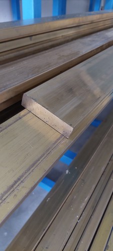 Bronze platte 20x80x100 mm - bronze,