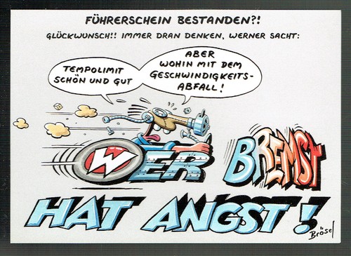 Werner comic - werner,