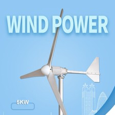 5000W 220V Windgenerator Windkraftanlage Windkraft Windturbine 5KW Wind Power
