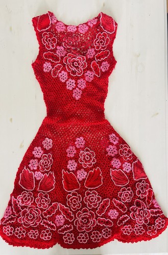 Unikat kleid handarbeit - unikat,