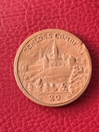Notgeld medaille schwäbisch - notgeld,