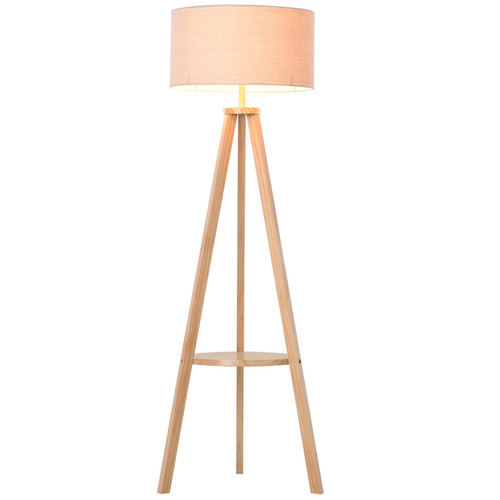 Stehlampe 154cm creme
