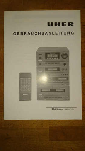 Uher mini system reference - mini-system,