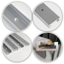 30Typ Aluminiumlegierung T-Track T-Nut Profil Schiene Holzbearbeitung Werkzeug