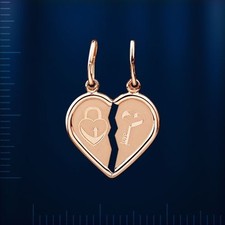 Russische Rose Rotgold 585