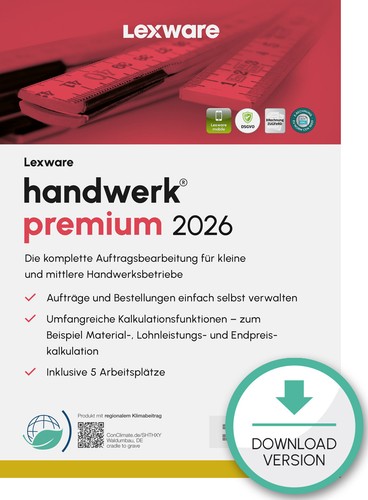 Lexware handwerk premium 2026 - handwerk,