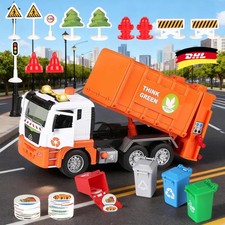 22PCS Müllauto Spielzeug mit